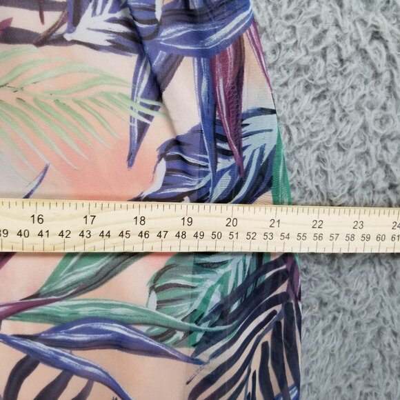 Show Me Your Mumu Dress Womens Small Gomez Pink Tropical Trapeze Halter Mini - Picture 5 of 11